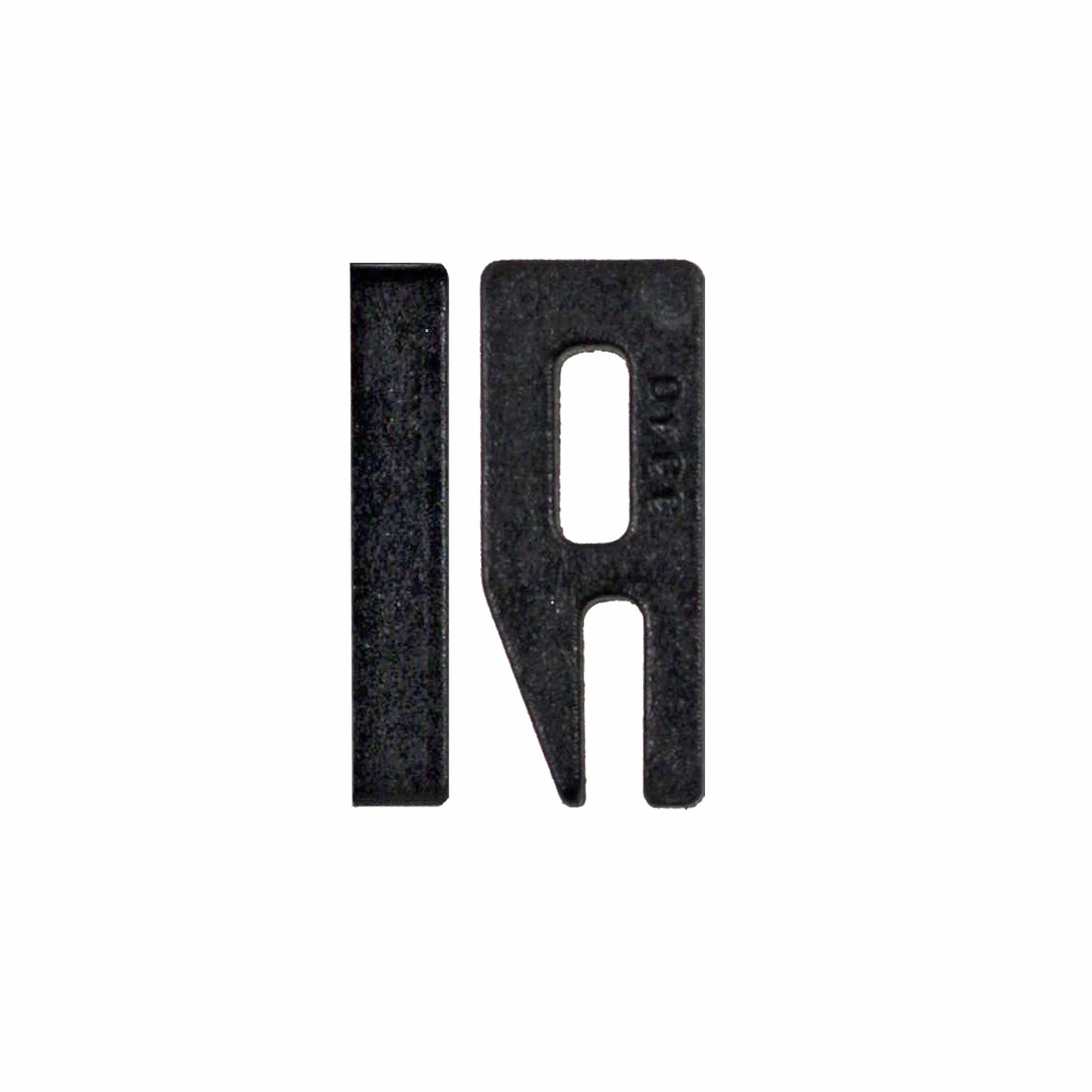 Rolltrak Adjustable Bottom Guide - Black - 2 Pack