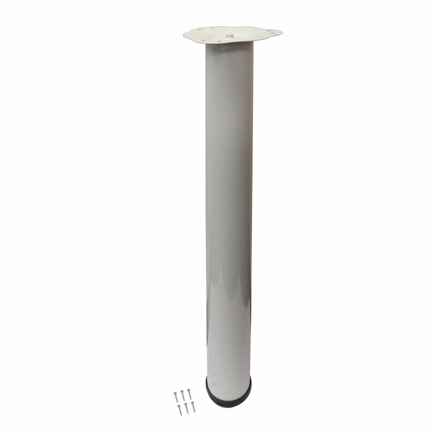 Adoored Adjustable Table Leg 60 x 710mm White