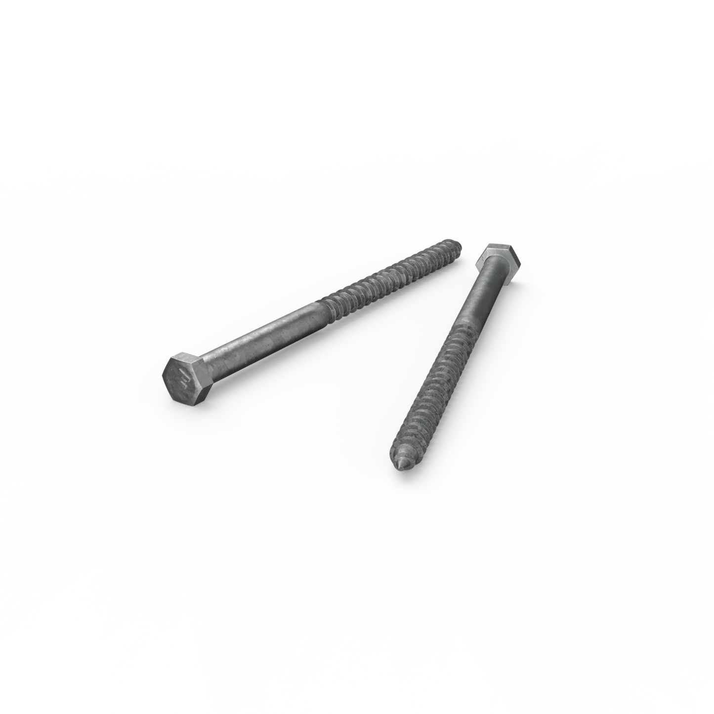 Zenith Hot Dip Galvanised Hex Head Coach Screws - M12 x 200mm