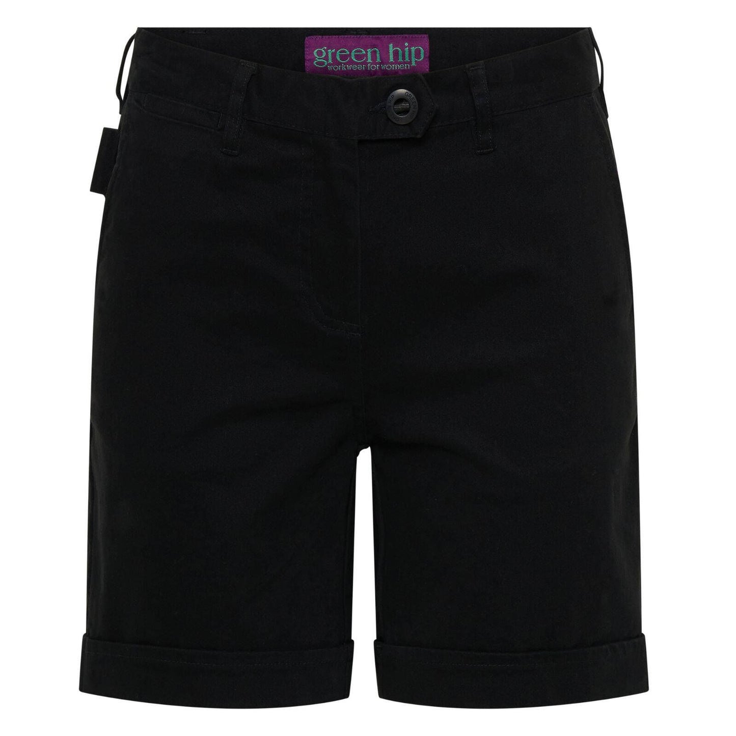 Green Hip Original Shorts - Black - Size 10