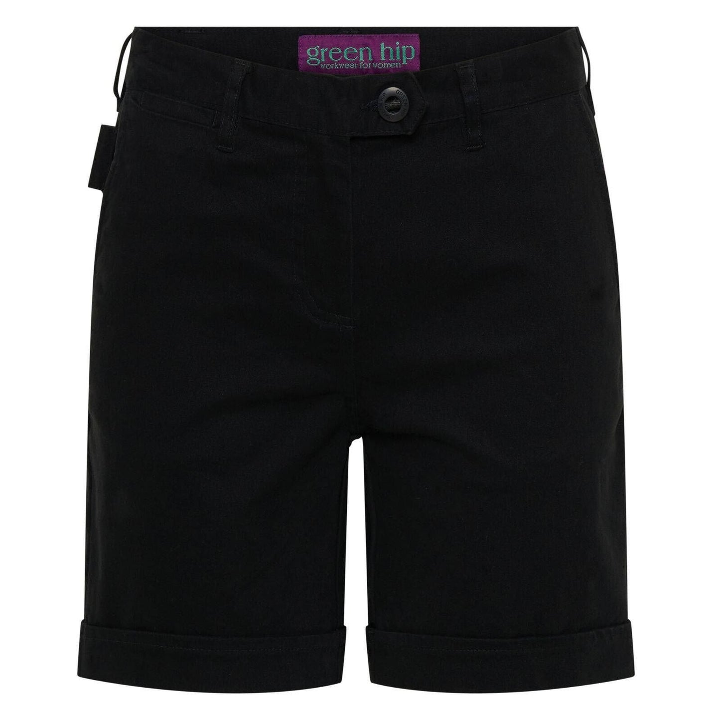 Green Hip Original Shorts - Black - Size 8