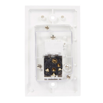 HPM Ceiling Switch Cord Pull - White - 114mm ABS - Easy Access