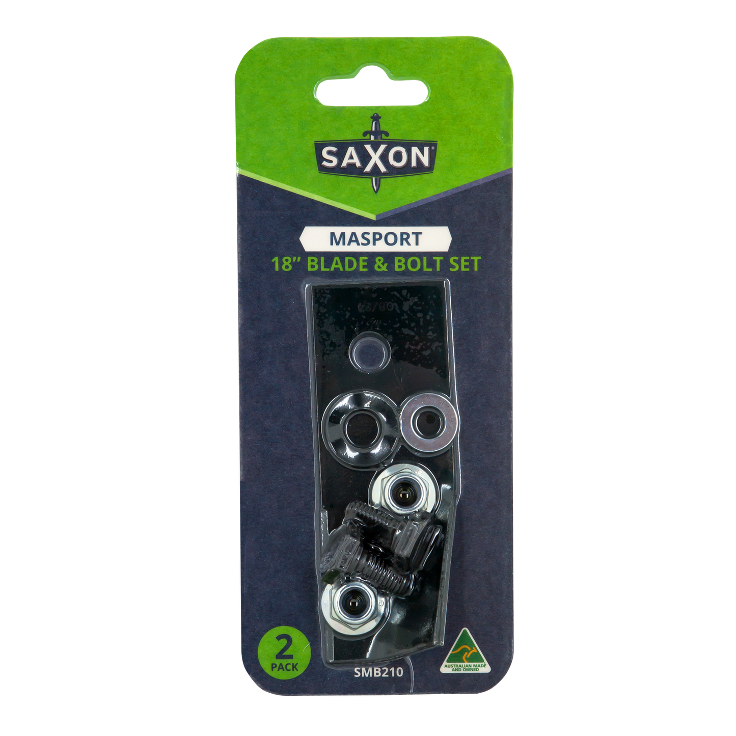 Saxon Masport Mower 18" Blade Bolt Set SMB210 - 2 Pack