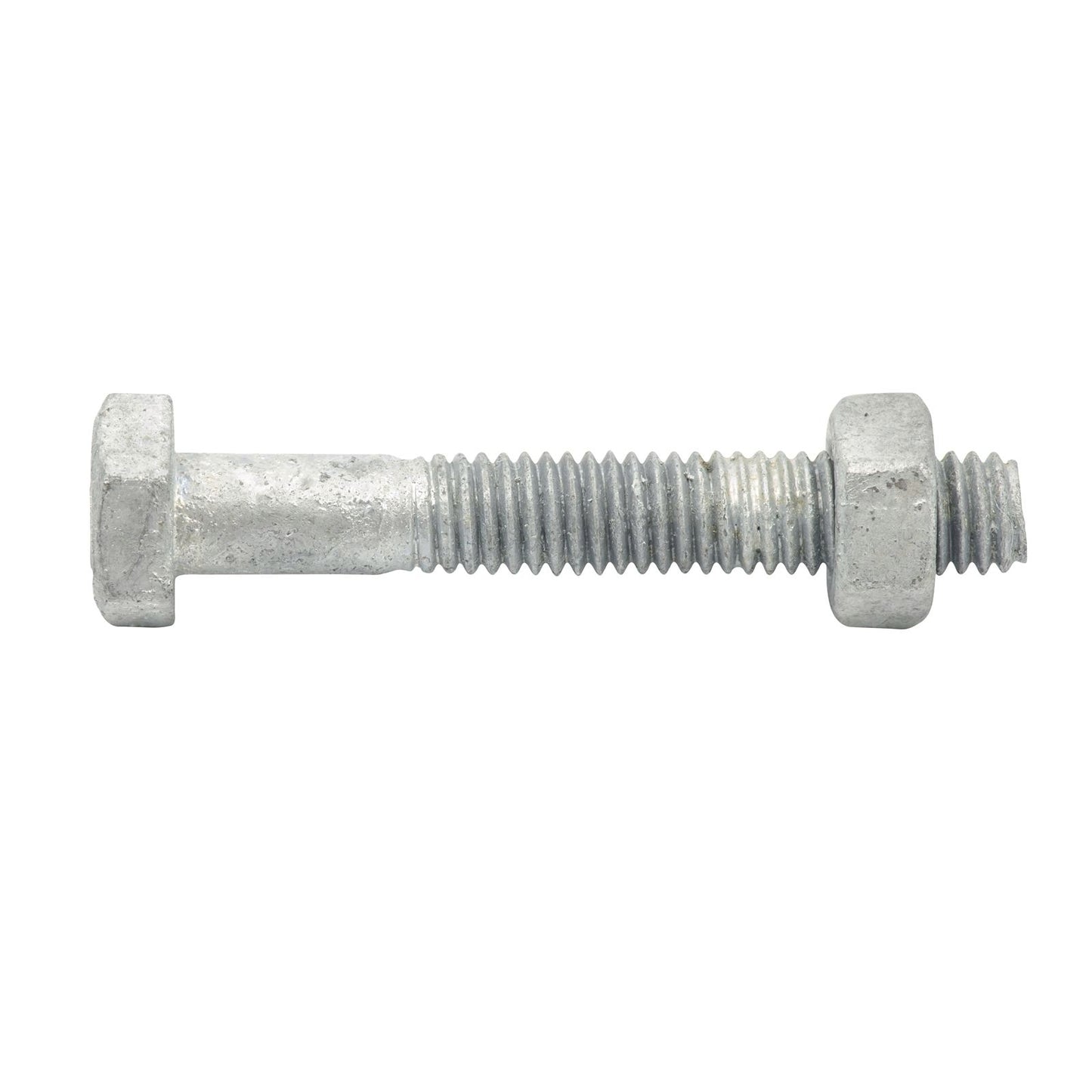 Zenith M6 x 40mm - Hot Dip Galvanised Hex Head Bolts & Nuts - 25 Pack