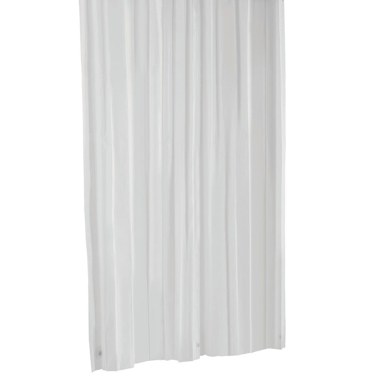 Barelli 180 x 180cm Frosting White Peva Shower Curtain