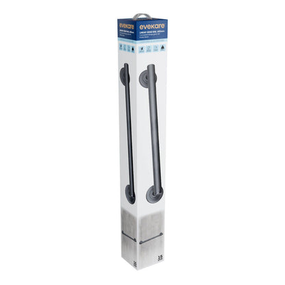 Evekare Linear Grab Rail - 600mm - Matte Black