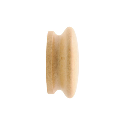 Prestige Large Round Knob - 70mm - Beech