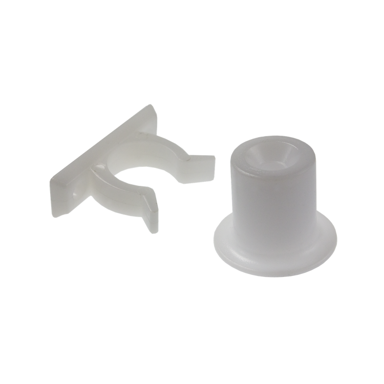 Adoored 40mm White Short Door Clip
