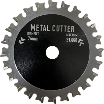 Craftmaster Metal Cutting Blade - 76mm x 24T