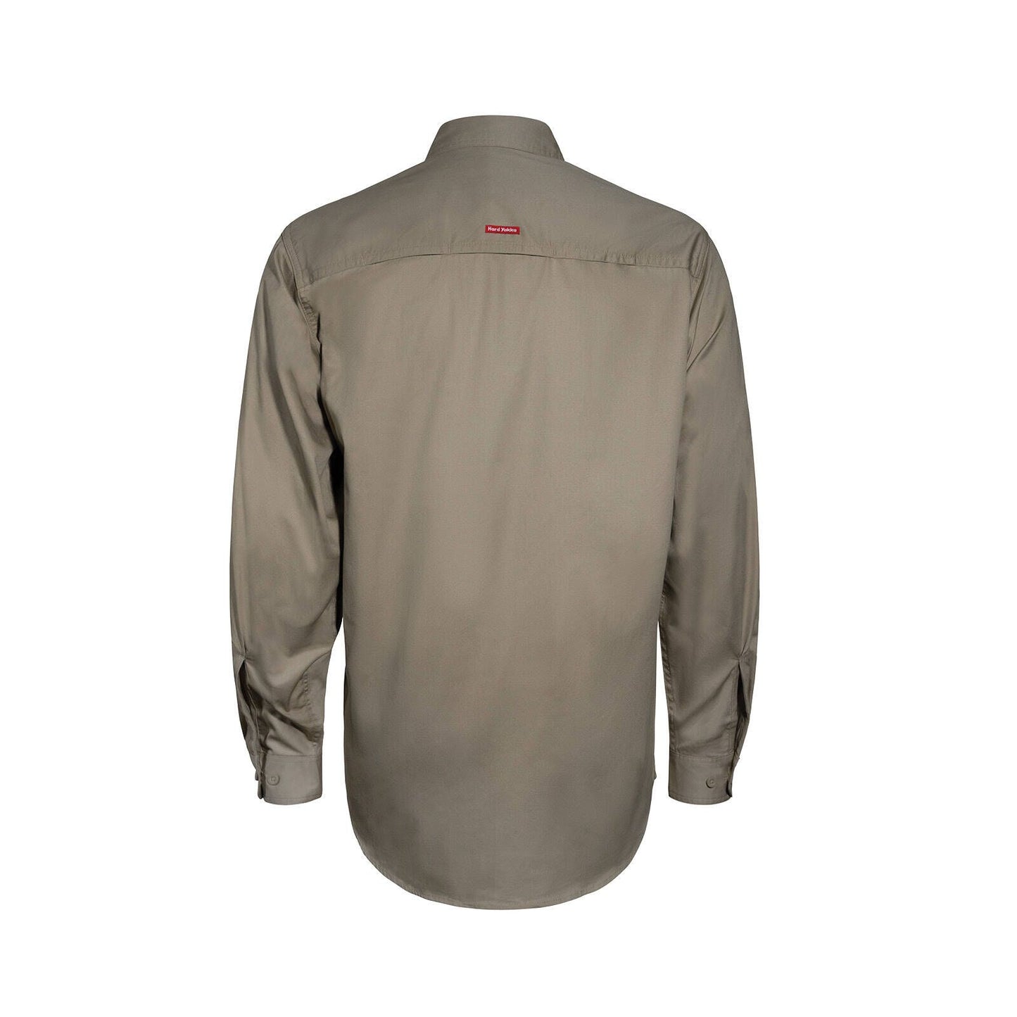 Hard Yakka Khaki Core Lightweight Vented Long Sleeve Shirt - 2XL
