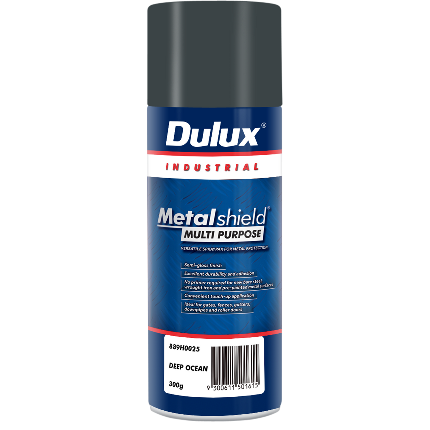 Dulux Metalshield Spray Paint - 300g - Deep Ocean