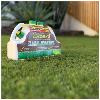 Seasol Lawn Fertiliser - 2 x 2L