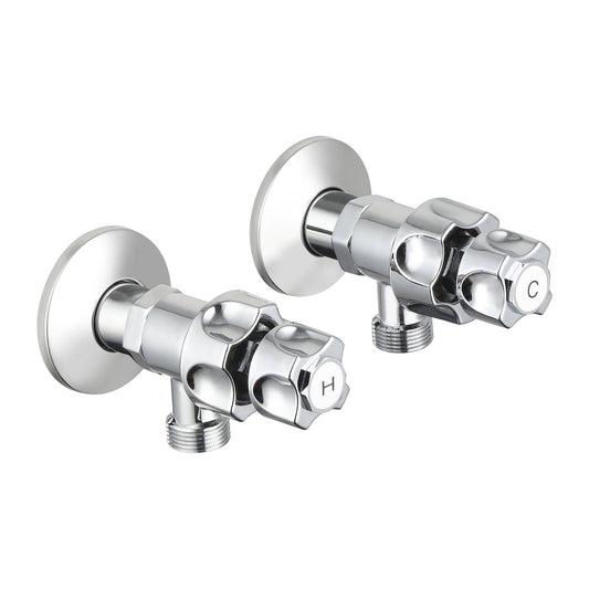 Shaw Mason Chrome Universal Washing Machine Conversion Kit - 70 x 82 x 150mm