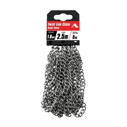 Pinnacle Twist Link Chain - 1.6mm x 2.5m - 5kg