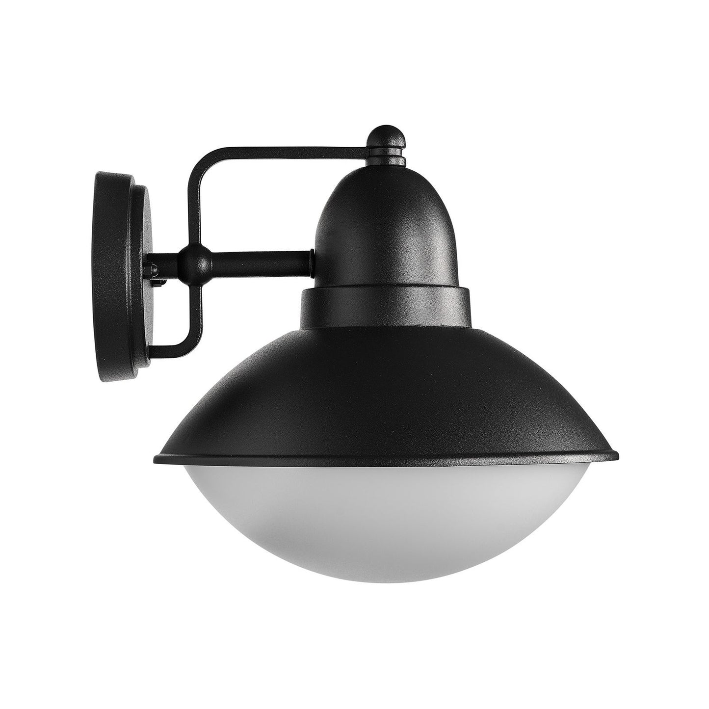 Brilliant Black Jamison Coach Light - 225 x 218mm