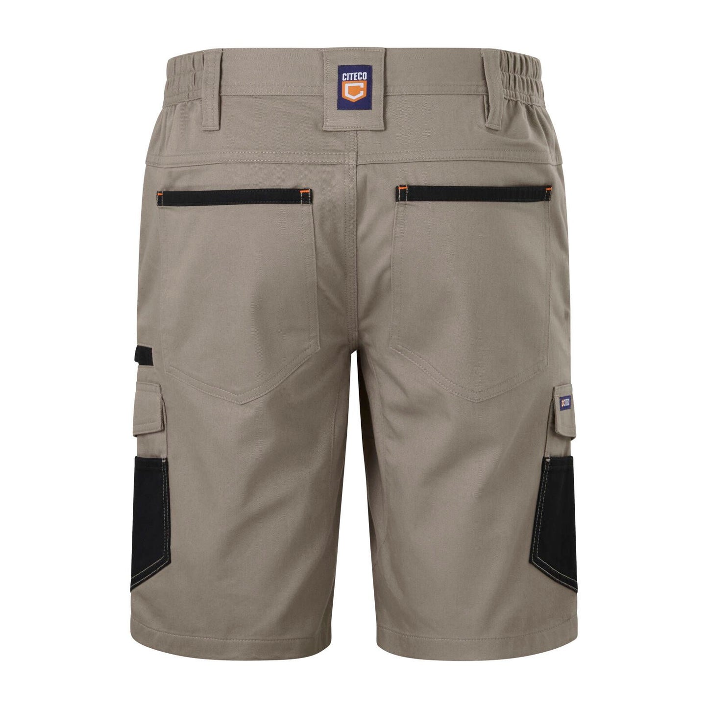 Citeco Size 92r Khaki Mid Shorts