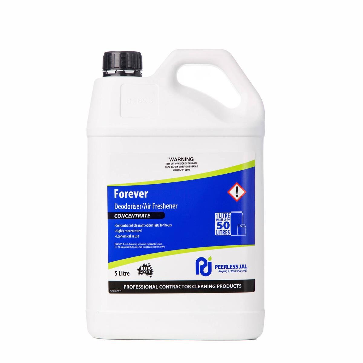 Peerless Jal Deodoriser - 5L - Liquid - Antibacterial Concentrate