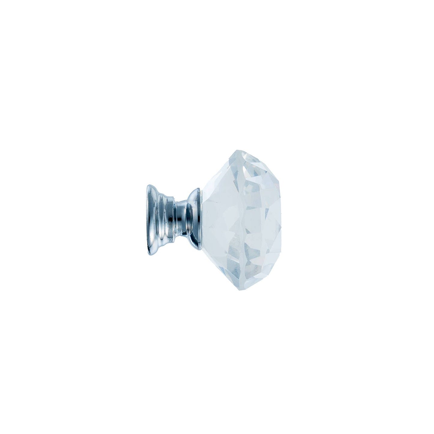 Taskmaster Crystal Cabinet Knob - 30mm - 2 Pack