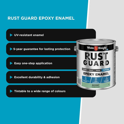White Knight Rust Guard Epoxy Enamel - 4L