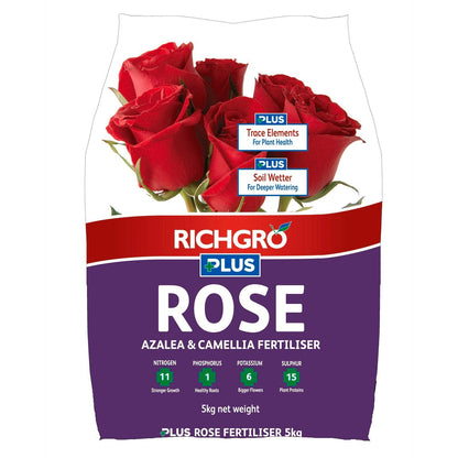 Richgro Plus Rose Azalea And Camellia Fertiliser 5kg