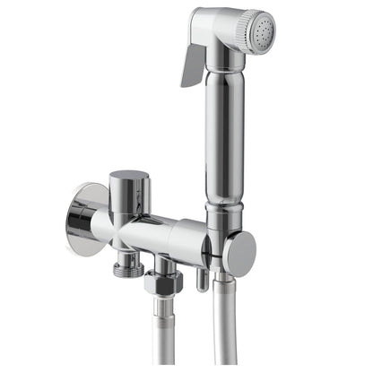 Evekare Chrome Bidet Spray Kit with Diverter Holder - 1.2m