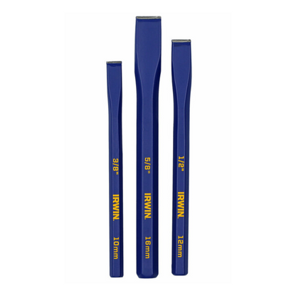 Irwin Cold Chisel Set - 3 Piece - 68 x 24 x 230mm