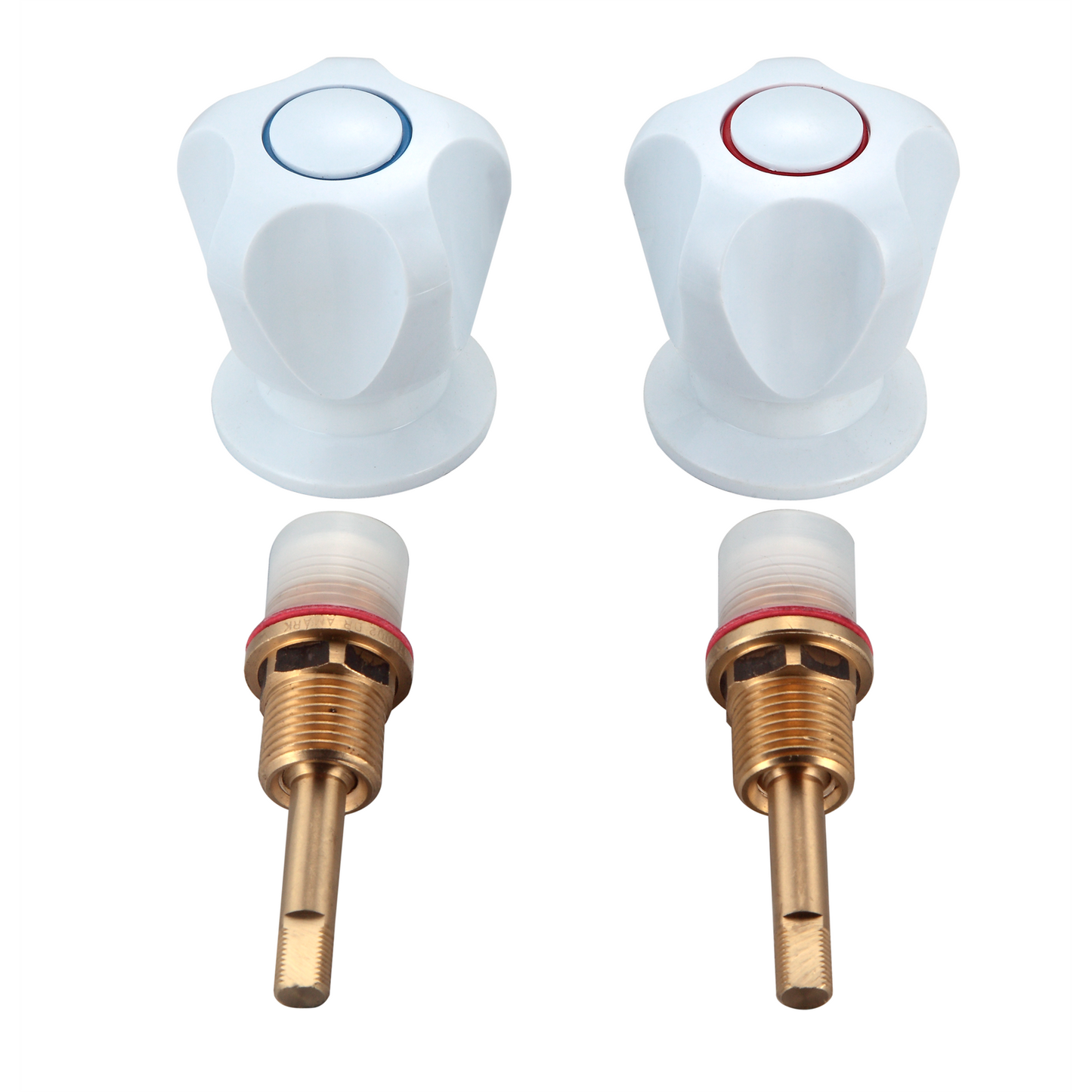 Shaw & Mason White Classic Basin Top Assembly - Pair
