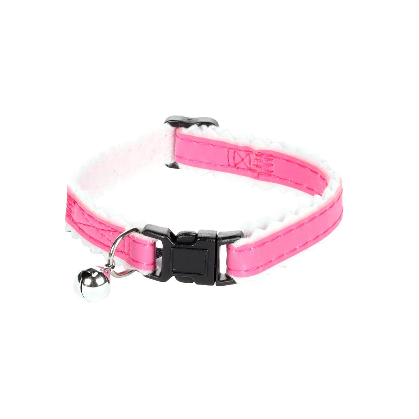 Flamingo Cat Collar - Lined Bright Ziggi - 30cm - 5 Pack
