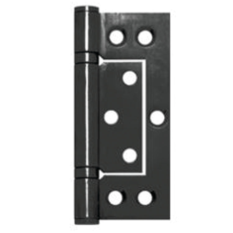 Austyle 100 x 47 x 2.5mm Black Stainless Steel Fast Fix Non Mortise Flush Hinge