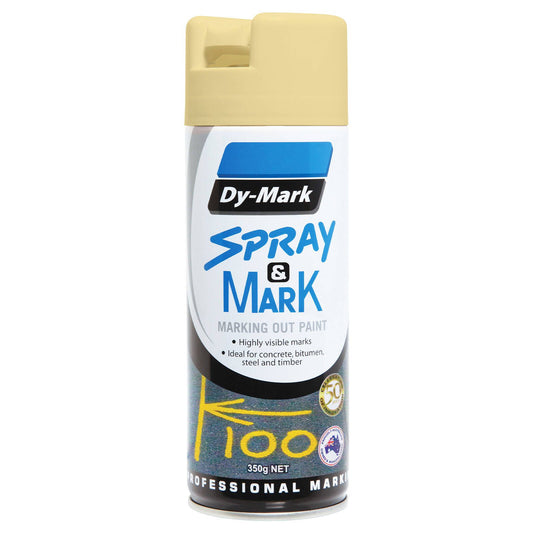 Dy-Mark Spray Mark Cream Spray Paint - 350g