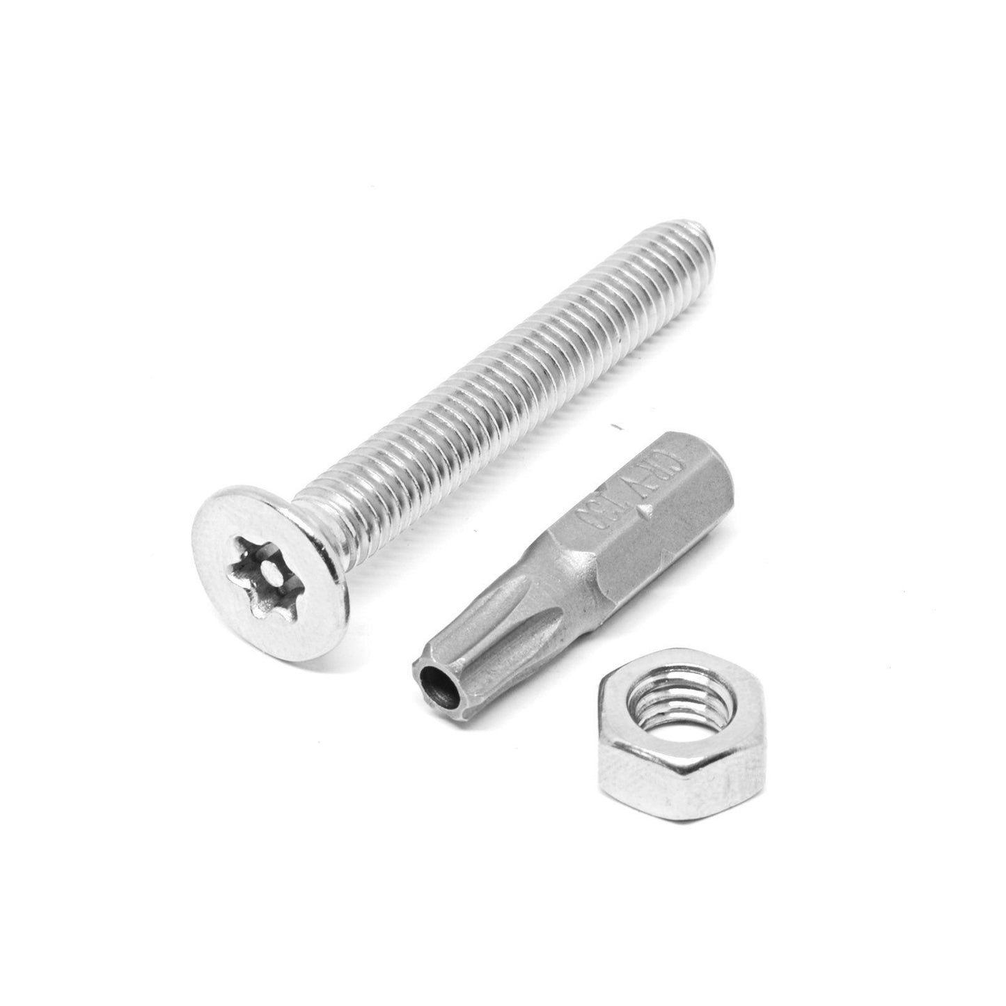 Pinnacle M6 x 45mm Stainless Steel Security Bolts - 8 Pack