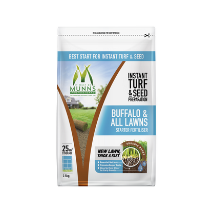 Munns Professional Turf Starter Fertiliser - 2.5kg