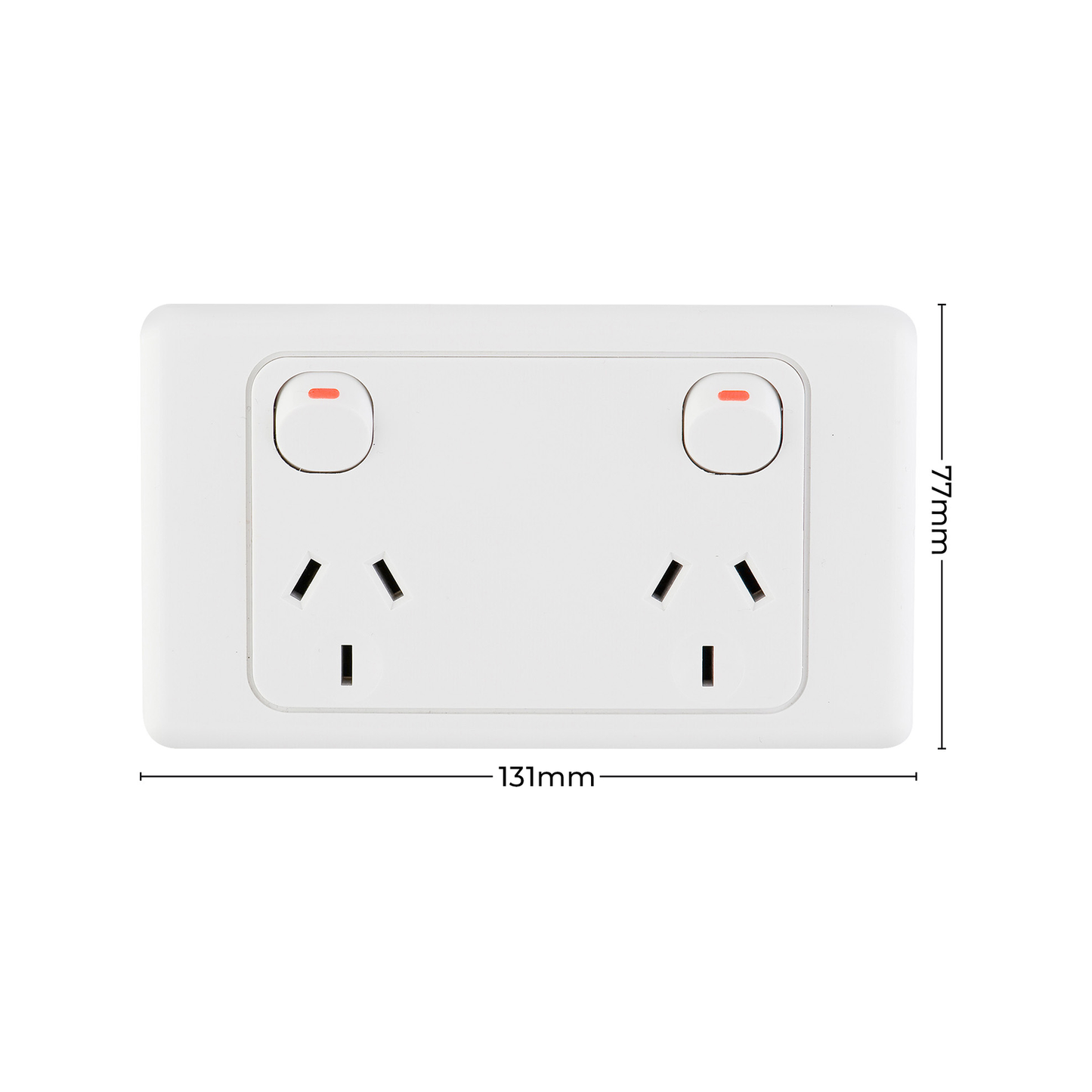 Deta Wide Spaced Double Power Point - 10A