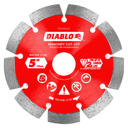 Diablo Diamond Disc - 5" - Segmented Cut Off