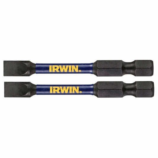 Irwin Impact Pro Performance Bits 57mm SL6-8 2 Pack