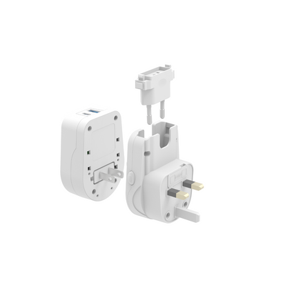 Jackson World Travel Adapter Outbound PTAUSBAC - 1A 1C