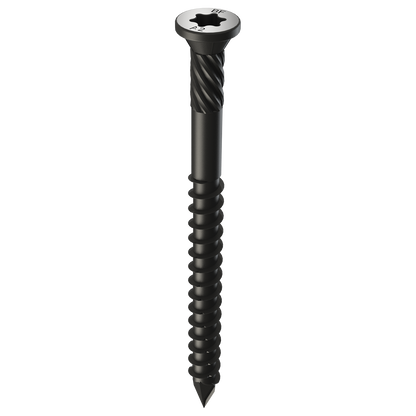 Bremick Ultrafast Truss Head Screws - 10g x 50mm - Black - 500 Pack