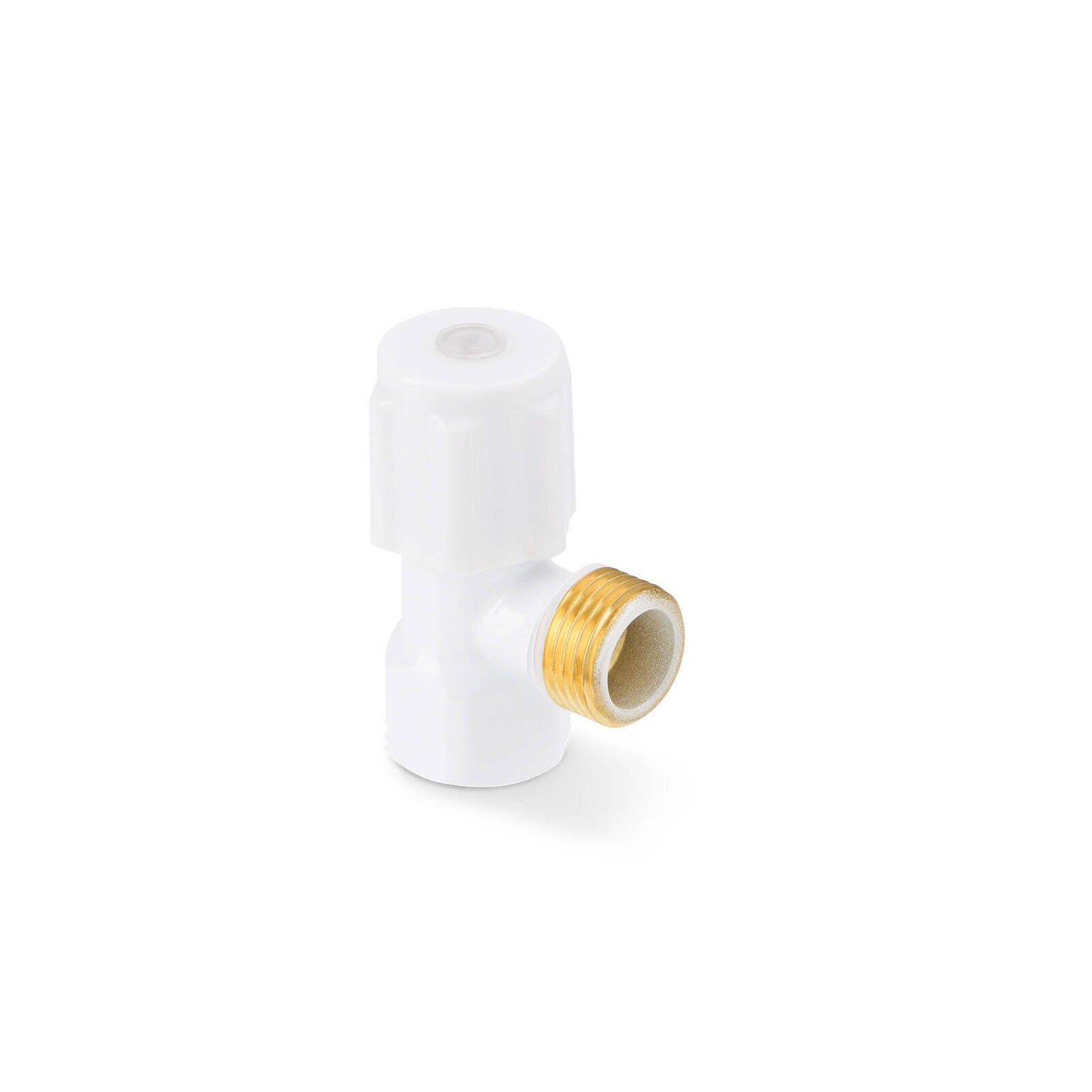 Brasshards Mini Cistern Tap - 15mm - White