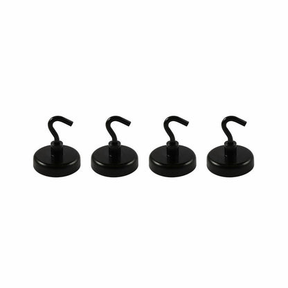 Everhang Magnetic Hook - 35mm - Ferrite - 6.3kg Pull Rating - 4 Pack