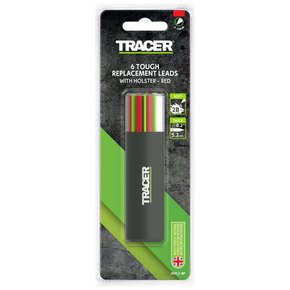 Tracer Pro 5 Replacement Leads - 5.2mm - 6 Pack - Red