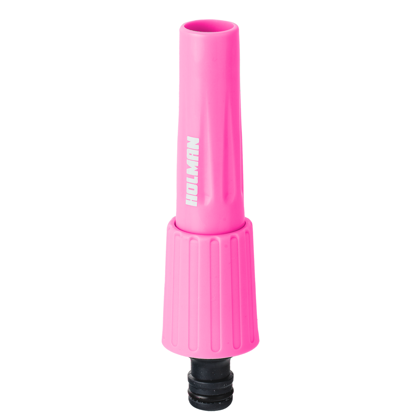 Holman Fitted Garden Hose with Adjustable Nozzle Set - 12mm x 15m - Pink