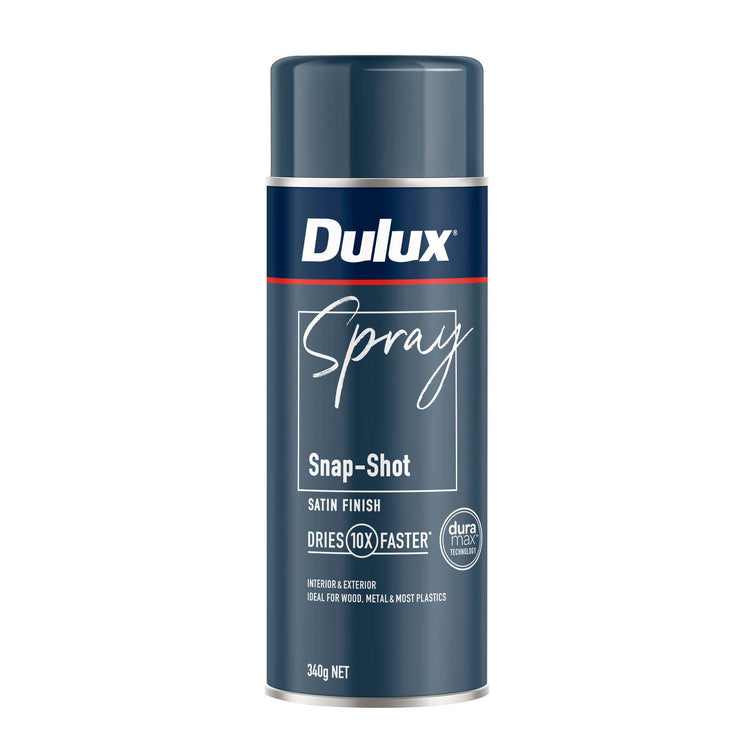 Dulux 340g Snap Shot Satin Finish Spray Paint