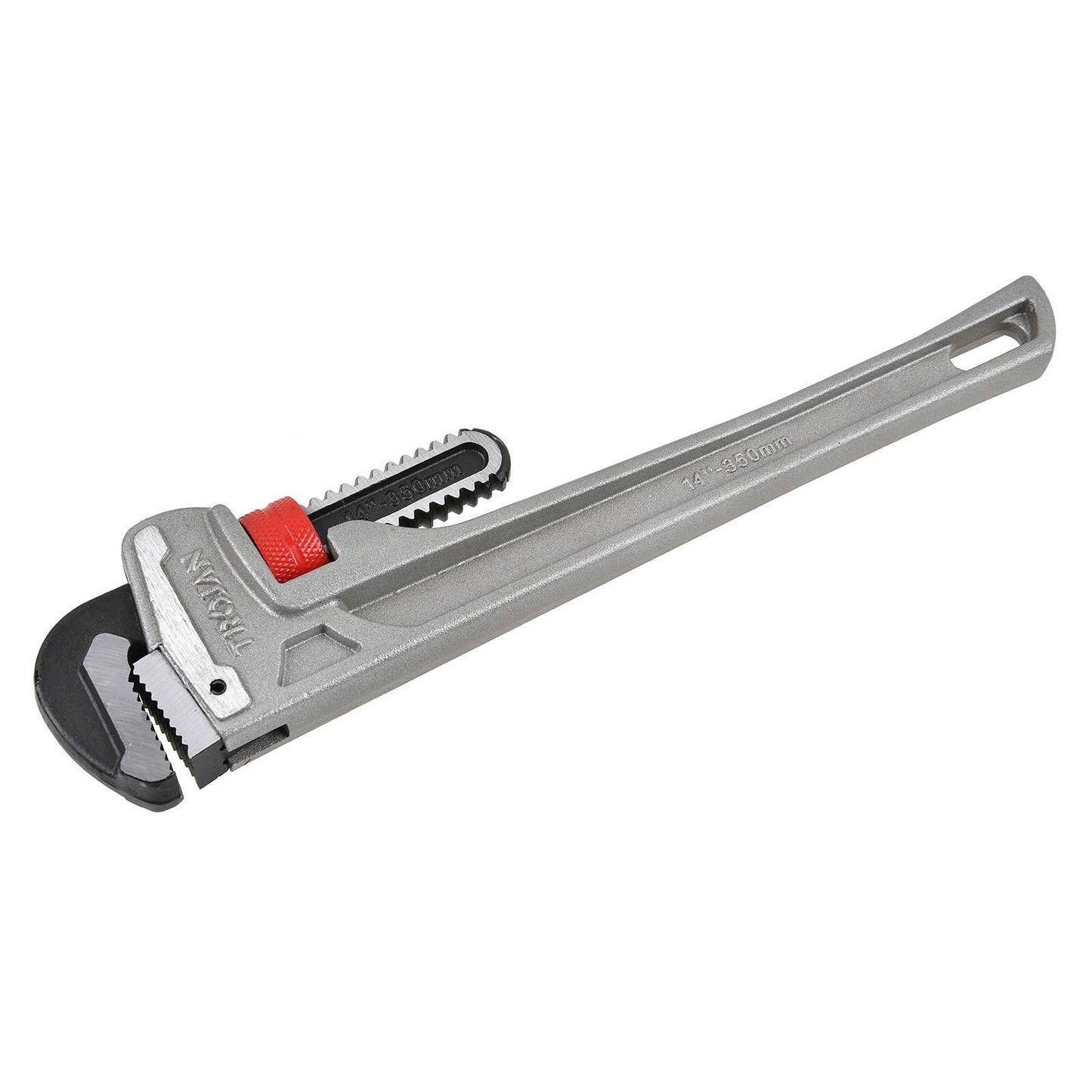 Trojan Aluminium Pipe Wrench - 350mm - 55mm Capacity