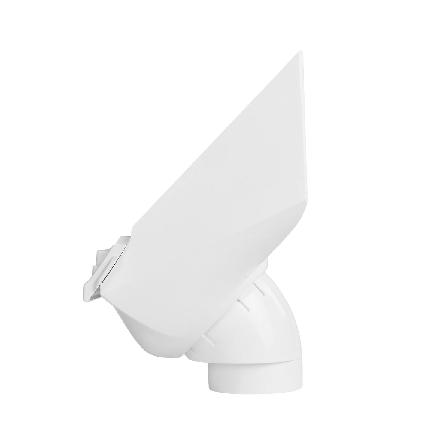 Rain Harvesting Leaf Beater Rain Head - 90mm - White - RHLB20