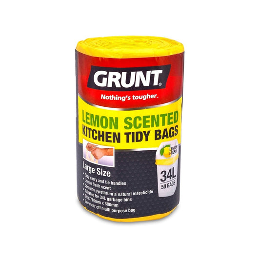 Grunt Kitchen Tidy Bags - 34L - 50 Pack