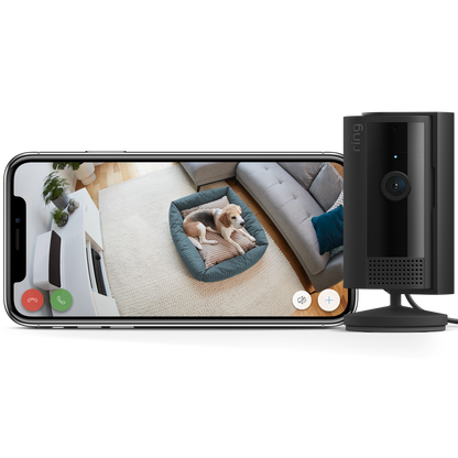 Ring Black Indoor Camera - 2nd Gen - 1080p