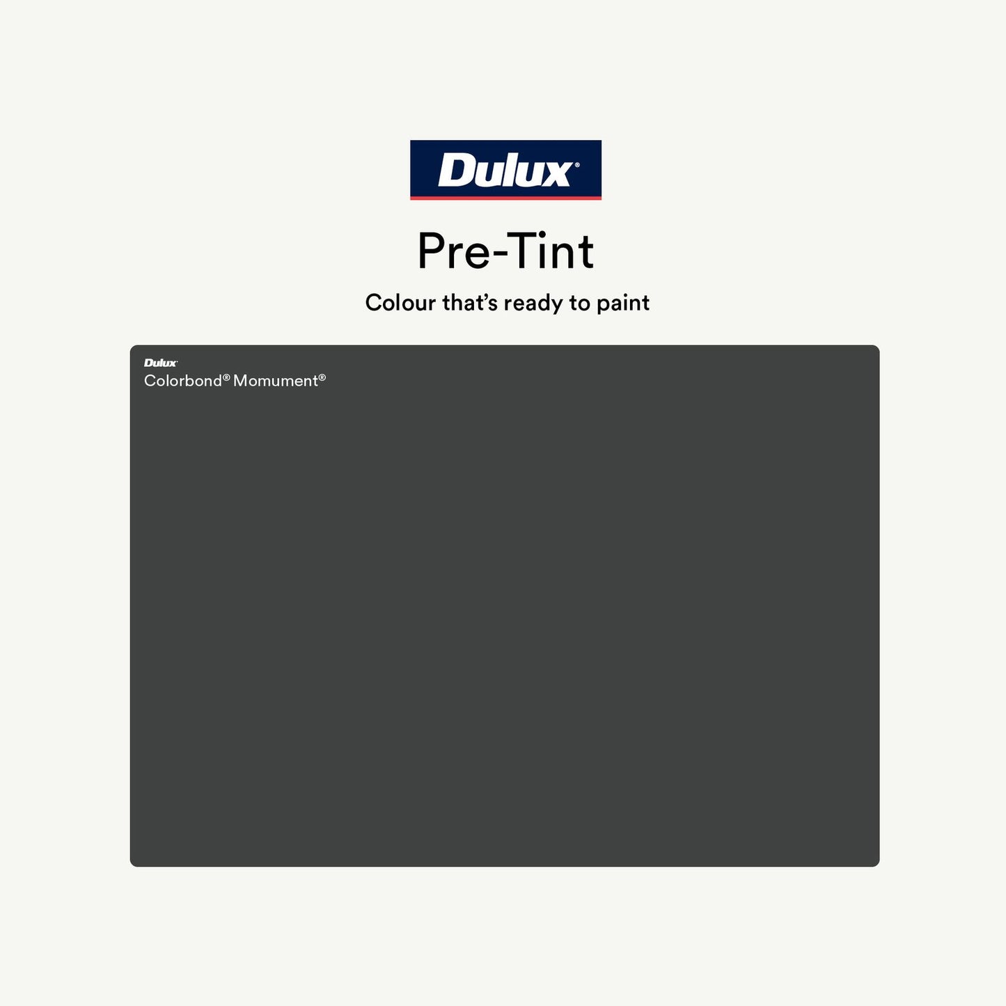 Dulux Weathershield Exterior Paint - 4L - Monument Low Sheen