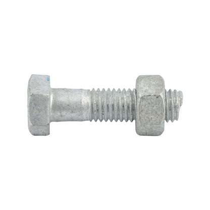Zenith Hot Dip Galvanised Hex Head Bolts - M10 x 40mm - 25 Pack