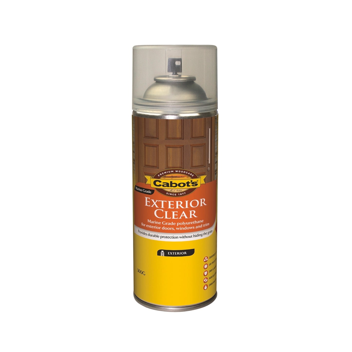 Cabot Exterior Clear Satin Spray Pack - 300g