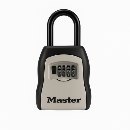 Master Lock Portable Key Storage Safe - 83mm Steel - Weather Resistant